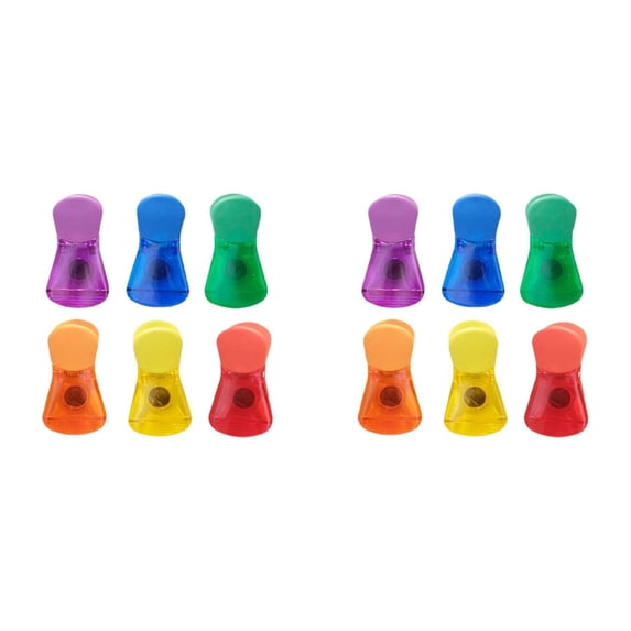 Bag Clips, 12 Pack Chip Clips, Bag Clip for Food Storage | Snack Bread Bag Clips Heavy Duty Refrigerator Air-Tight Package Clip Clothes Pins for Home Kitchen,Multicolor