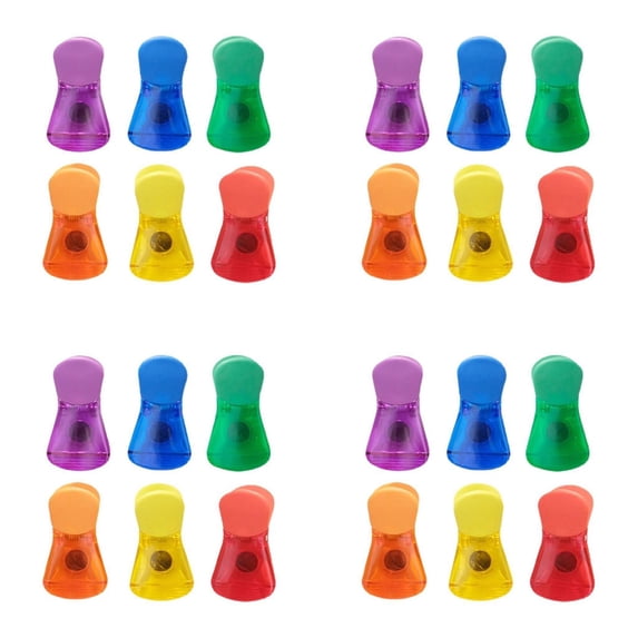 Bag Clips, 24 Pack Chip Clips, Bag Clip for Food Storage | Snack Bread Bag Clips Heavy Duty Refrigerator Air-Tight Package Clip Clothes Pins for Home Kitchen,Multicolor