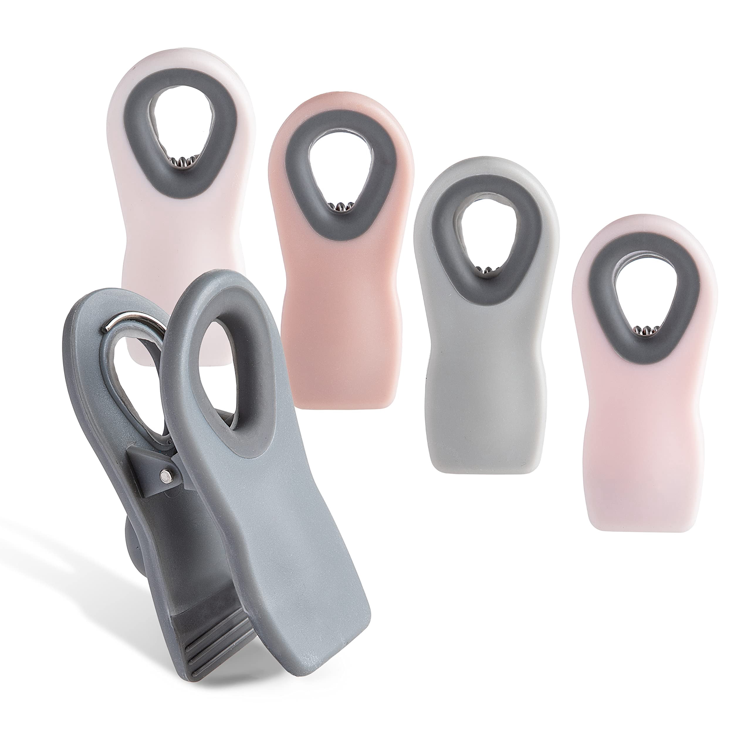 Bag Clips with Magnet- Food Clips, Chip Clips, Bag Clips for Food ...