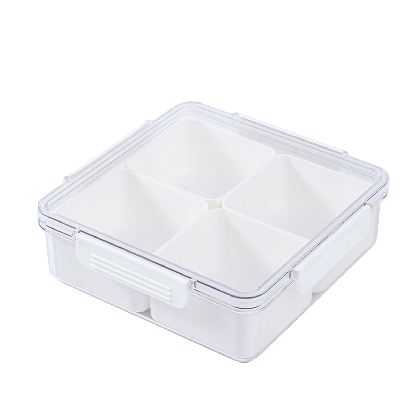 Bag Closures for Food Celery Storage Small 3 Compartment Food Container