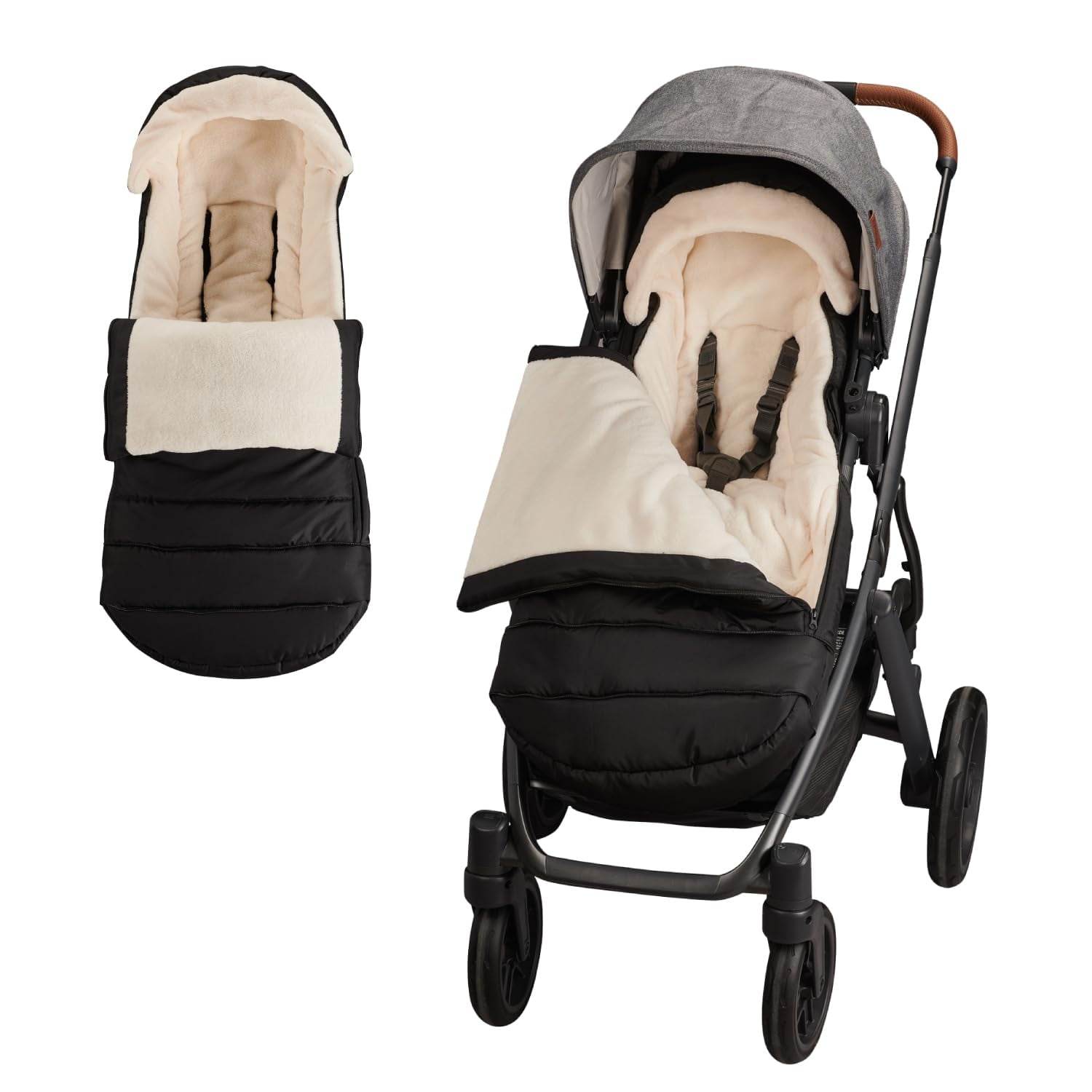 Minu V3 Buntting Bag Compatible With UPPAbaby Vista V2, V3, Vista