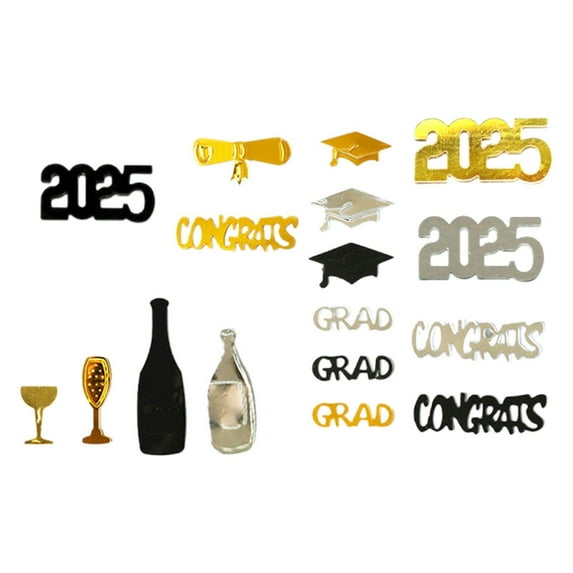A Bag of Confetti Clearance! Graduation Decorations 2025 Blue 1 Set of Graduation Congrats Grad Hanging Swirls Decorations High School College Graduation Decorations Class of 2025 Dec