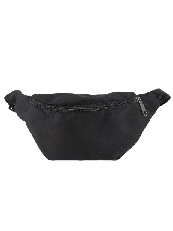 Bag Fanny Pack Hip Waist Festival Money Pouch Belt Wallet Sport Holiday Kids Black,1 x Bag,Black
