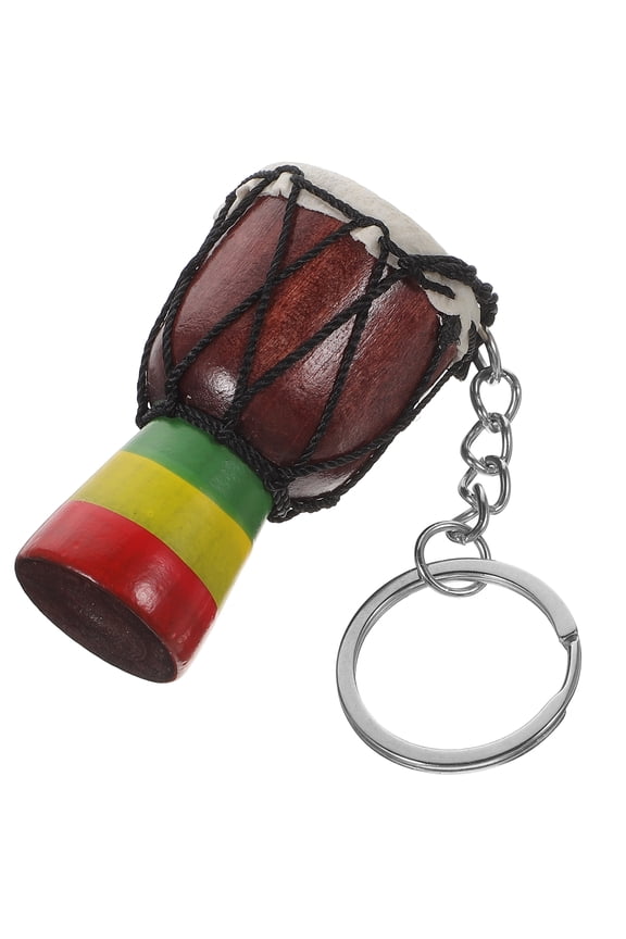 Key Chain Drums African Style Keychain 1Pcs