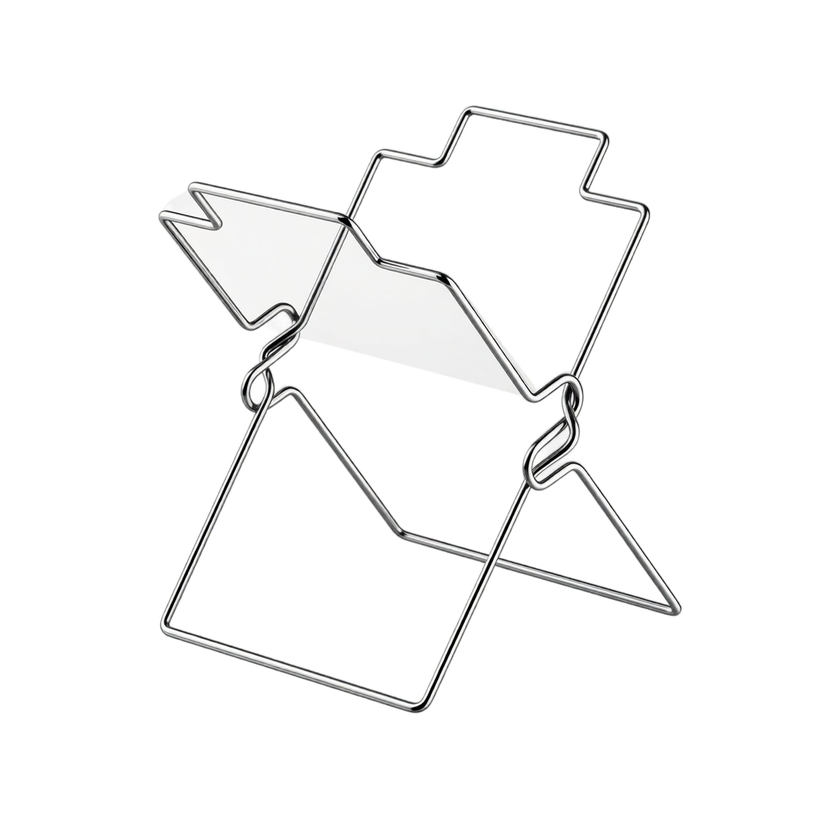 Bag Holder Stand for Kitchen Garbage and Recycling, Foldable Trash Rack ...