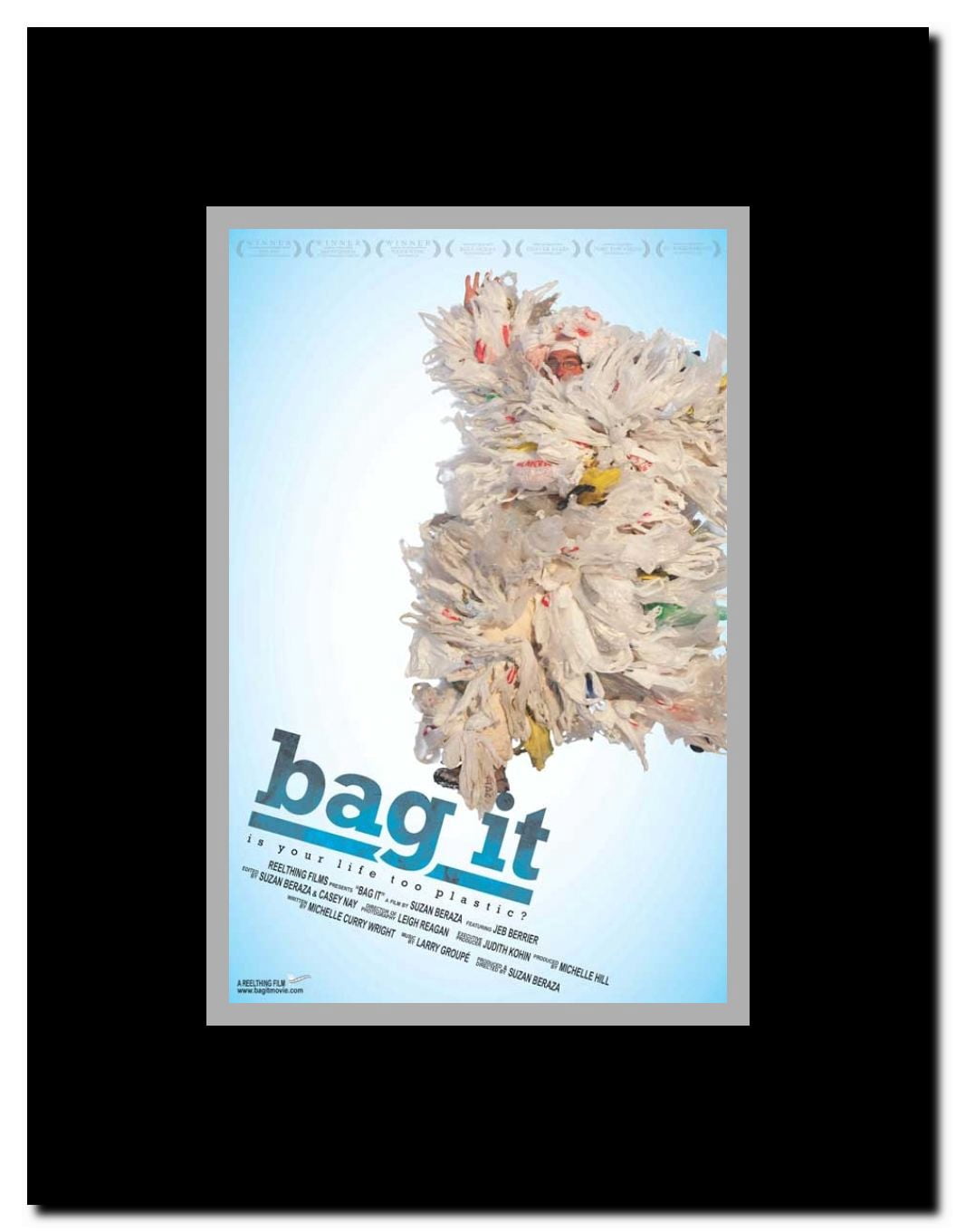 Bag It Framed Movie Poster