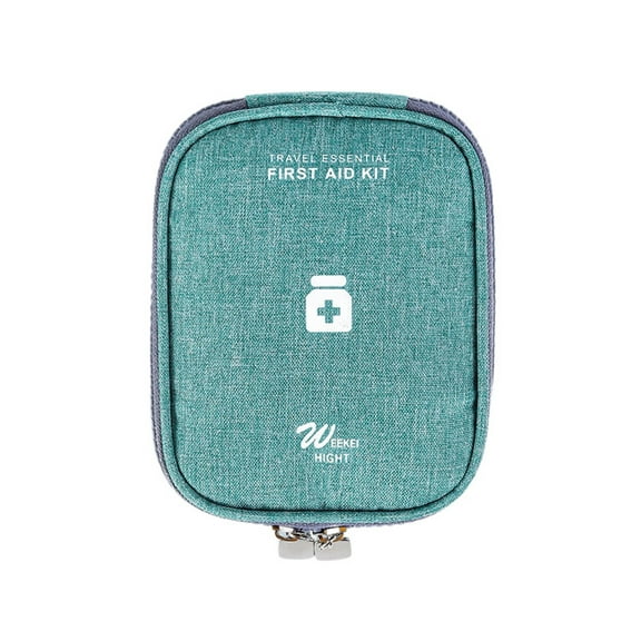 Bag Kit Empty Storage Bag, Trauma Bag for Camping, Cloth Organizer for First Aid, Multiple Mesh Pockets, Tear-Resistant, Lightweight, 1PC