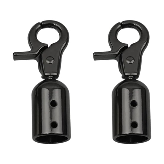 Bag Metal Buckles Handbag Strap End Caps Clasp Hook Connector Hanger Rope Cord Lock Stopper Diys Hardware Accessories