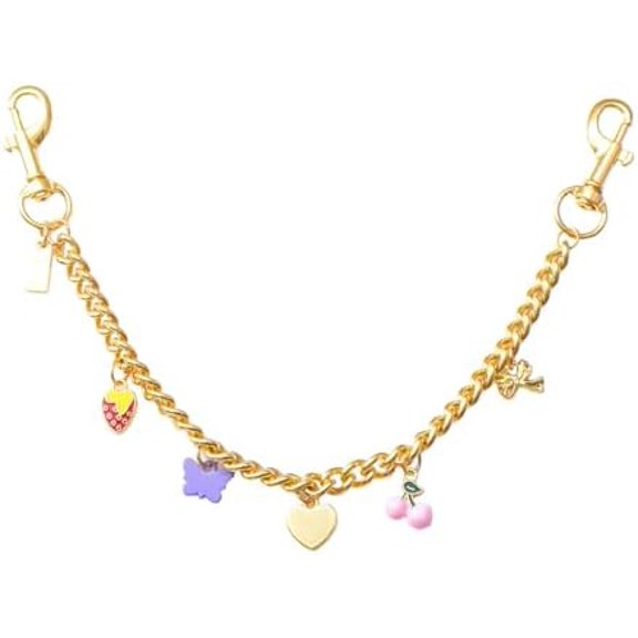 Bag Purse Charm Chain for Handbags - Gold Key Chain Accessories - Cute Keychain Gifts for Women