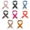 thumbnail image 1 of Bag Shoulder Strap Adjustable Long Snap Hook Clip Wear Resistant High Tensile Replacement Bag Accessory Pure Color Messenger Crossbody Bag Belt for Daily,Khaki, 1 of 8