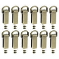 thumbnail image 1 of Bag Side Clip Buckle, 20Pack 0.28" Metal Suspending Handbag Strap Chain Connector (Bronze Tone, 26mm), 1 of 5