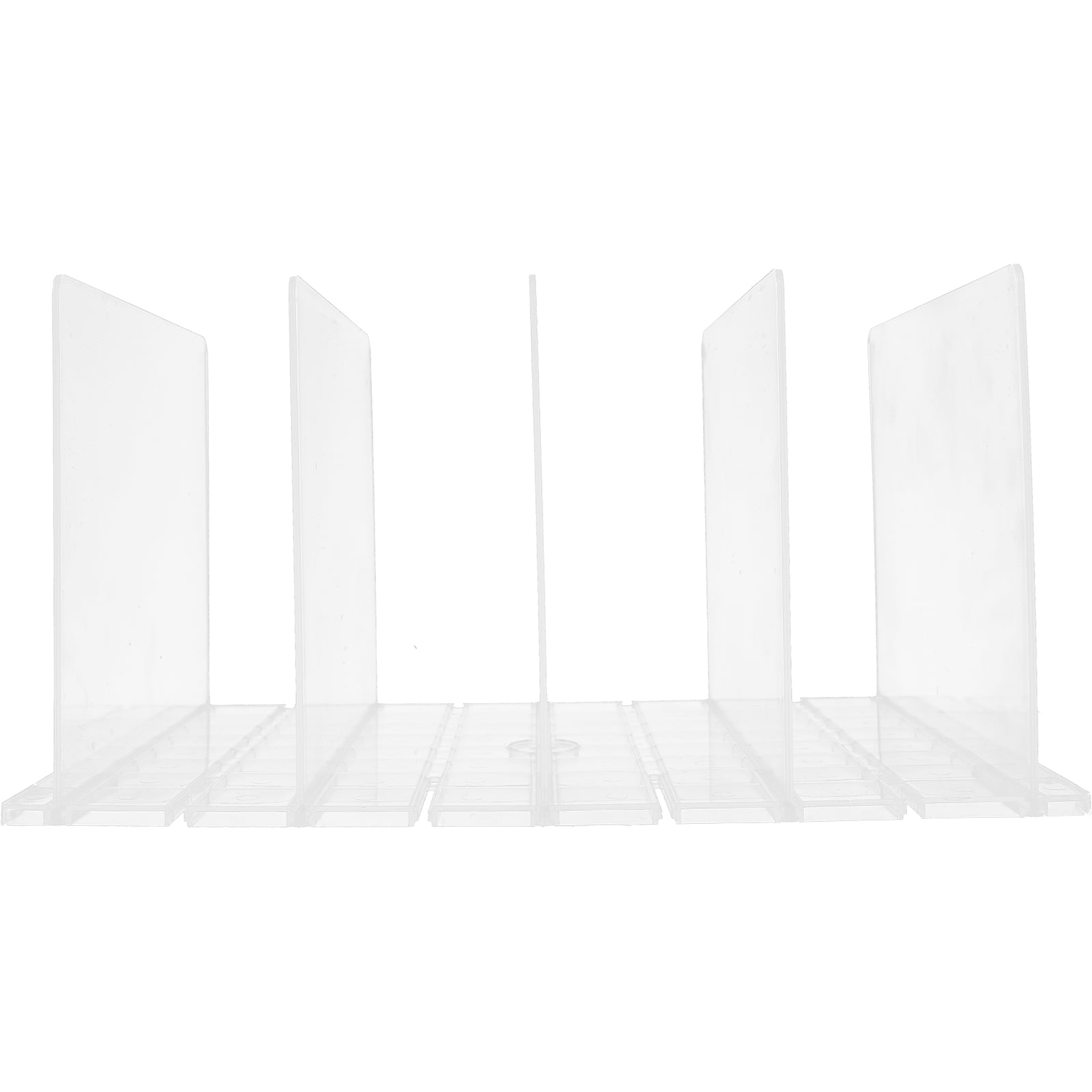 Bag Storage Rack Closet Shelf Dividers Clear Acrylic Purse Organizer