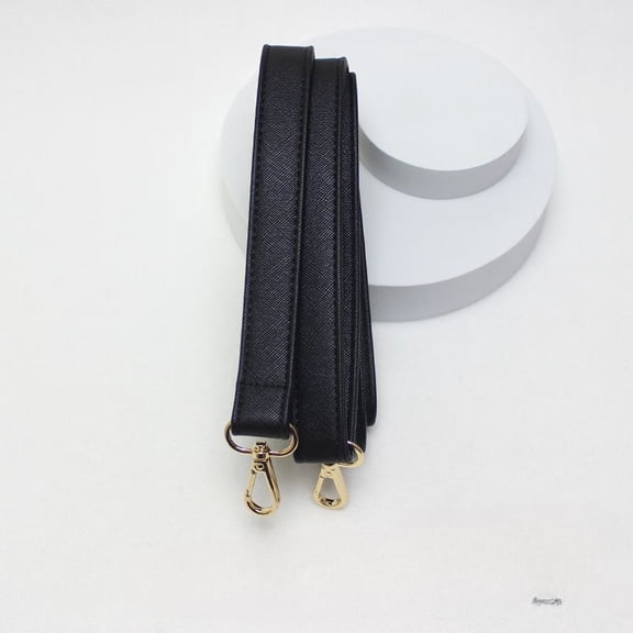 Bag Strap Black Pu Women's Bag Strap Accessory Bag Straps Shoulder Messenger Bag Strap Length Shoulder Strap Backpack Strap