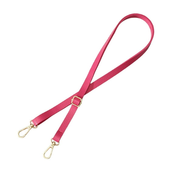 Bag Strap Comfortable Purse Chain Strap for Shoulder Bag Cross Body Clutches Rose Red