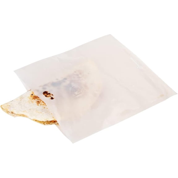 Bag Tek 8.7 x 7.9 Inch Toaster Bags 10 Large Toaster Sandwich Bags - Multipurpose Non-Stick Kraft Plastic Toaster Sleeves Semi-Disposable