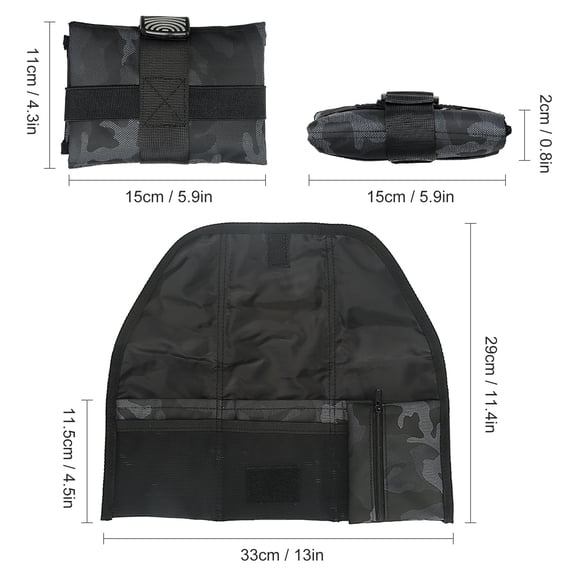 Bag  Tool Storage Bag Foldable Bike Saddle Bag Cycle Seat Bag Pack  Frame Bag