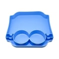 thumbnail image 1 of Bag Top Tray Organizer For Most Hole Totes, Divided Insert With Cup Holders & Phone Slot, Storage Rack For Pool, Travel & Beach Accessories, Blue, 1 of 6