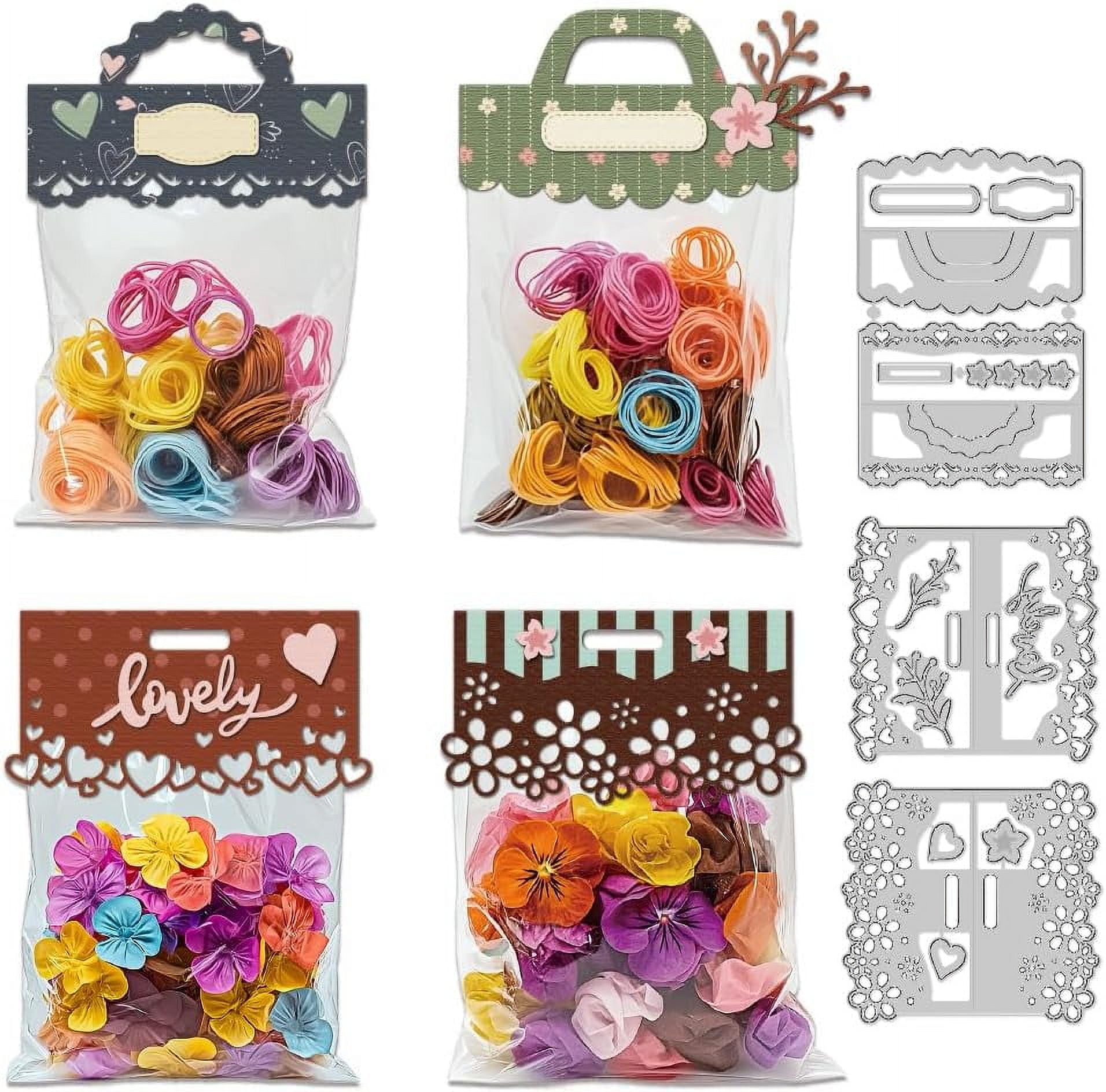 Bag Topper Cutting Dies Card Making Die Stencil Metal Card Die Cuts ...