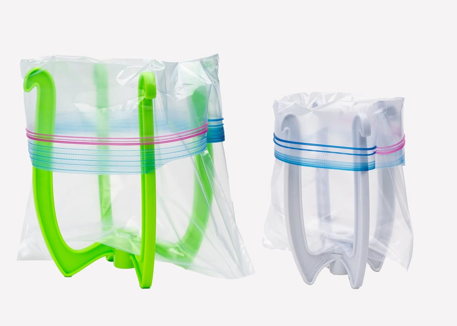 Bag Well Sealable Bag Holder for Gallon and Quart Size Food Storage