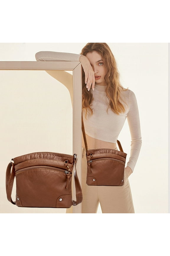 Bag for Women, Enuine Leather Crossbody Bag Luxurious Vintage Style With Plentys Of Room Adjustable Designed For Daily Use Everyday Crossbody Bag Elegant Accessories Durables, Women Gifts