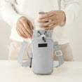 thumbnail image 1 of Bag for Women, Unisex Outdoor Crossbody Water Bottle Bag Insulated Portable Shoulder Sling Pack For Hiking Or Travel Leakproof Slim Waist Pack Fits Cup Phone Keys Power Bank, Women Gifts, 1 of 6