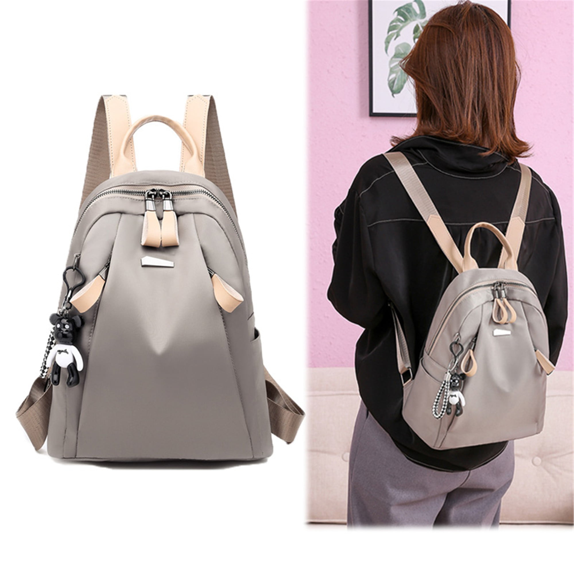 Luxury Soft Leather Cool Backpack RB551 - School Shoulder Bag | Touchy Style