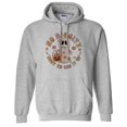 thumbnail image 1 of Bag it up Halloween Hoodie Sweatshirt Unisex Medium Grey, 1 of 5