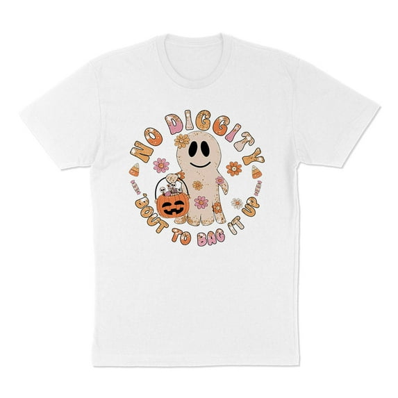 Bag it up Halloween Shirt Unisex Large White