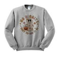 thumbnail image 1 of Bag it up Halloween Sweatshirt Unisex Large Grey, 1 of 5