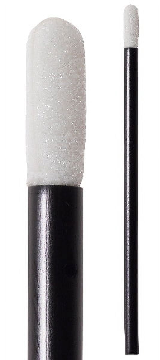 (Bag of 50 Swabs) 71-4502: 4.125” Overall Length Foam Swab with Small Flexor Tip Foam Mitt and Polypropylene Handle
