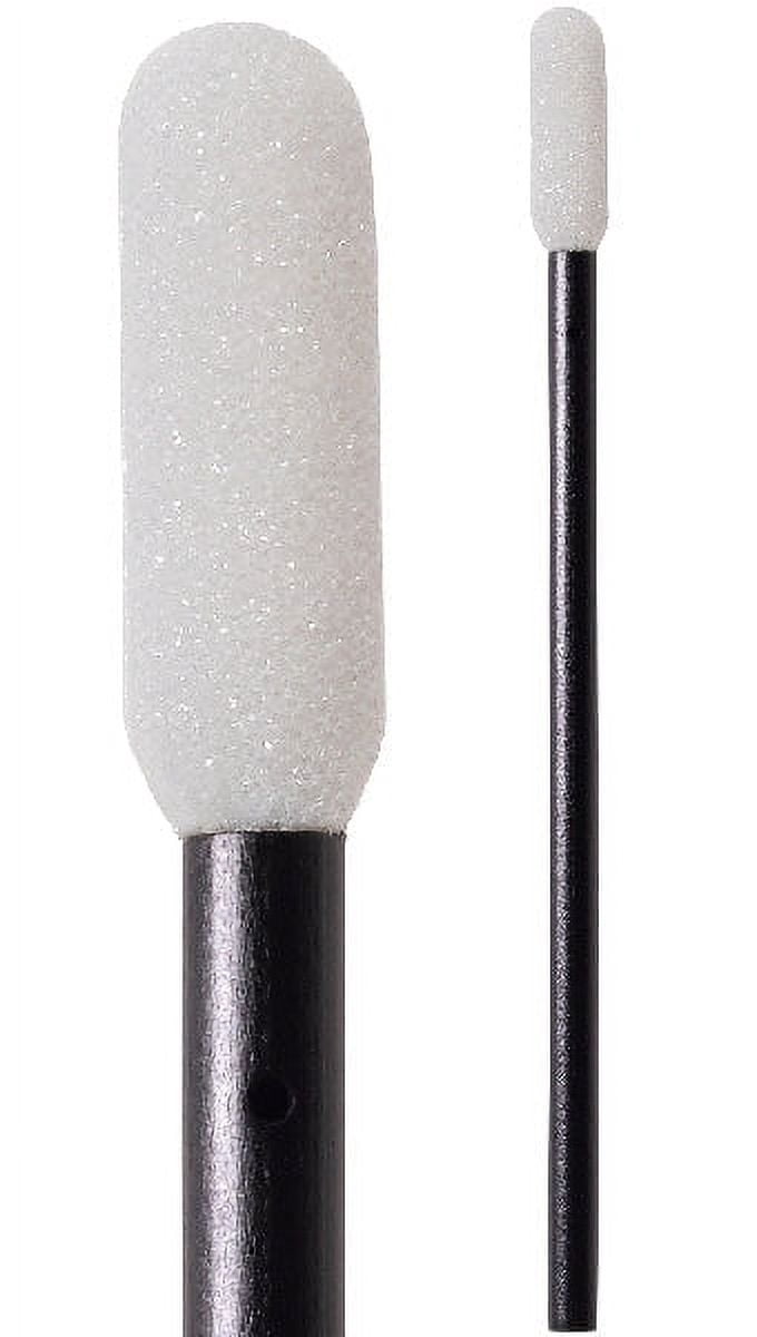 (Bag of 50 Swabs) 71-4503: 4.438” Overall Length Foam Swab with Large Flexor Tip Foam Mitt and Polypropylene Handle