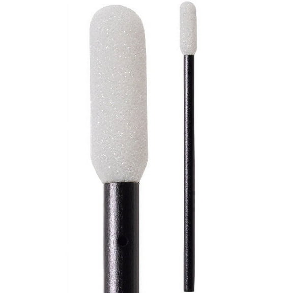 (Bag of 50 Swabs) 71-4503: 4.438 Overall Length Foam Swab with Large Flexor Tip Foam Mitt and Polypropylene Handle