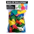thumbnail image 1 of Bag of Balloons - 72 ct. Assorted Color Latex Balloons, 1 of 8