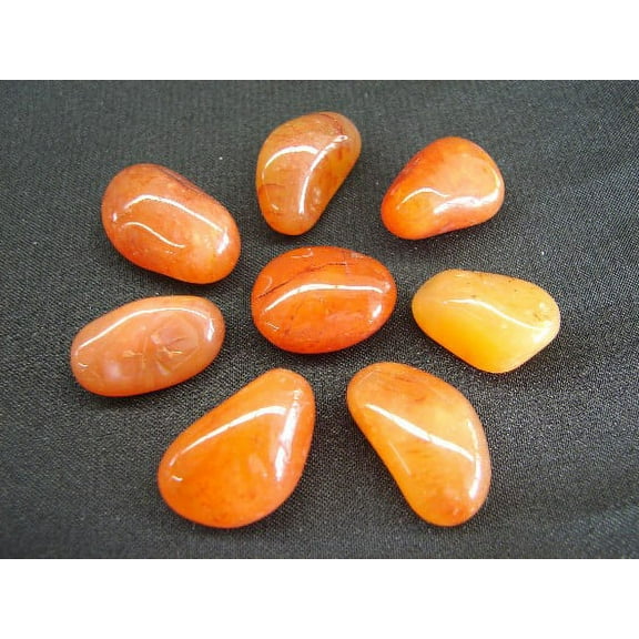 Bag of Carnelian Natural Stone