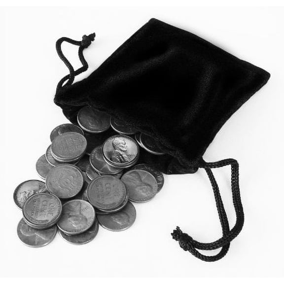 Bag of Fifty 1943 Steel Pennies