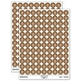 thumbnail image 1 of Bag of Tortilla Chips Crisps 200+ Round Stickers - Brown - Matte Finish - 0.50" Size, 1 of 3