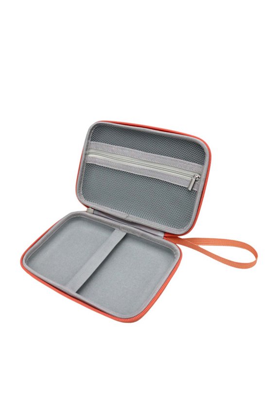Bag with Pocket And Belt Handheld Console Carrying Case Shockproof Storage Box for Super Slide Games