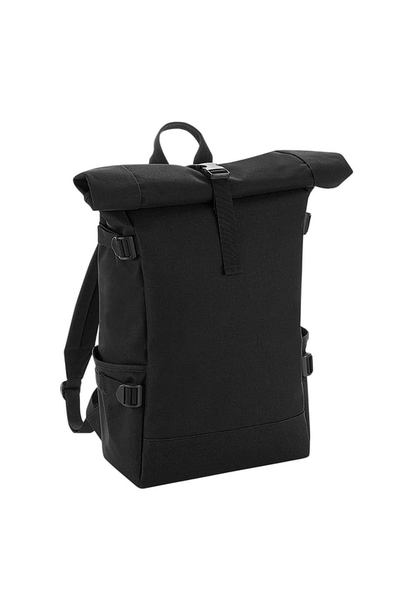 Block Roll-Top Backpack