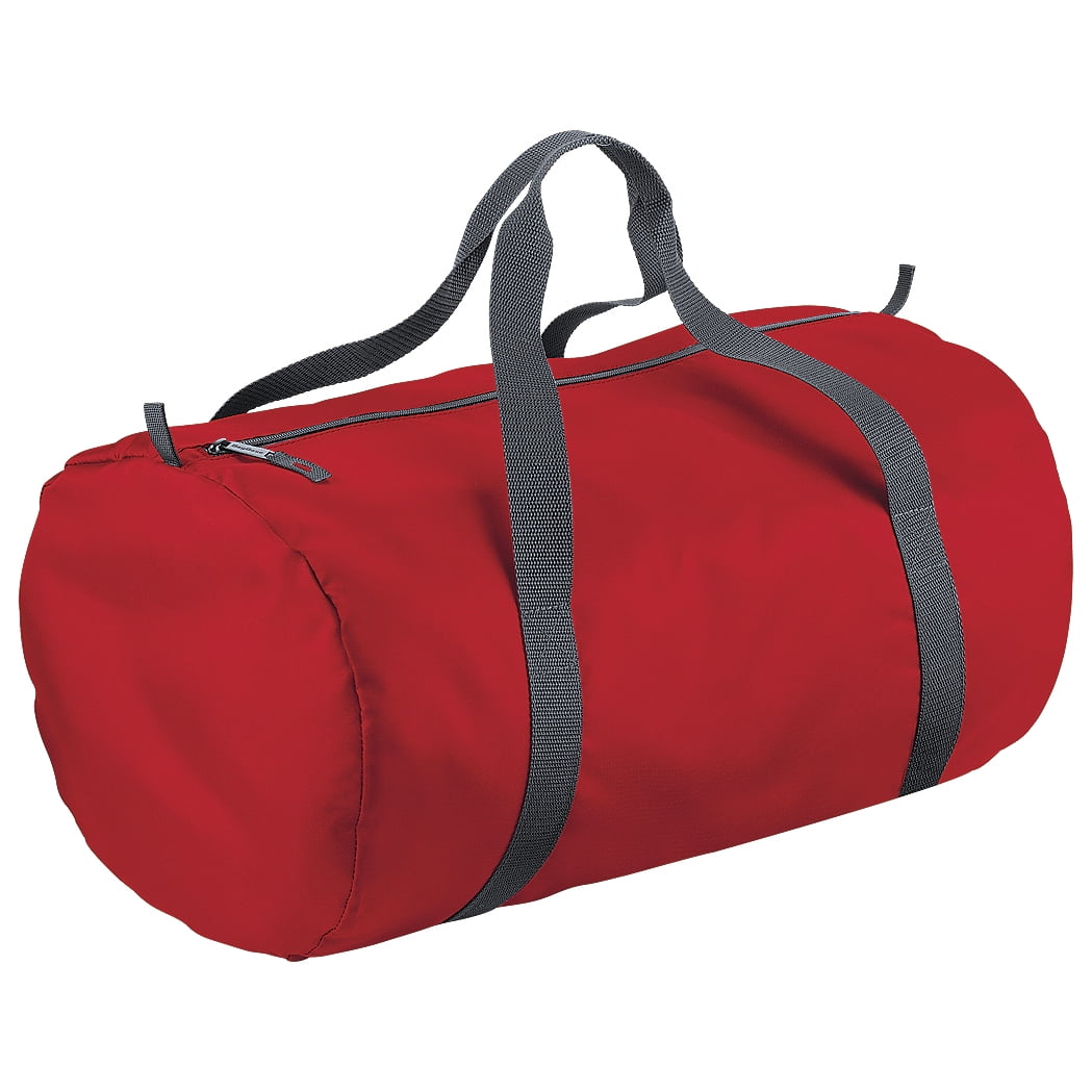 BagBase Packaway Duffle Bag/Duffel Water Resistant Travel Bag (8 ...