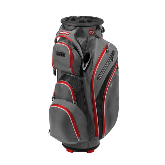 BagBoy Revolver XP Cart Golf Bag Black/Charcoal/Red
