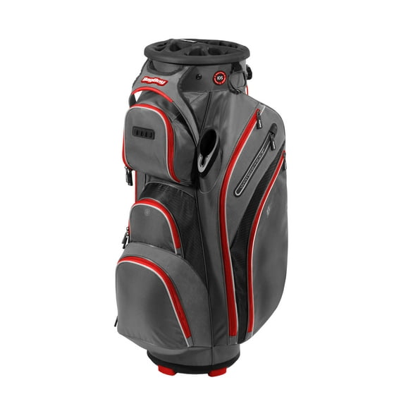Bag Boy Golf Revolver XP Cart Bag Charcoal/Black/Red