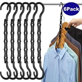Wisconic Adult Plastic Clothing Hanger, Slotted for Strappy Shirts, 60  Pack, White 