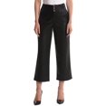 thumbnail image 1 of Bagatelle Womens Faux Leather High Rise Wide Leg Pants, 1 of 6