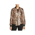 thumbnail image 1 of Bagatelle Womens Sequined Metallic Bomber Jacket, 1 of 2