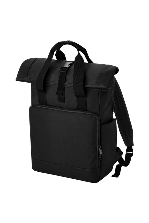 Adult Roll Top Recycled Twin Handle Knapsack