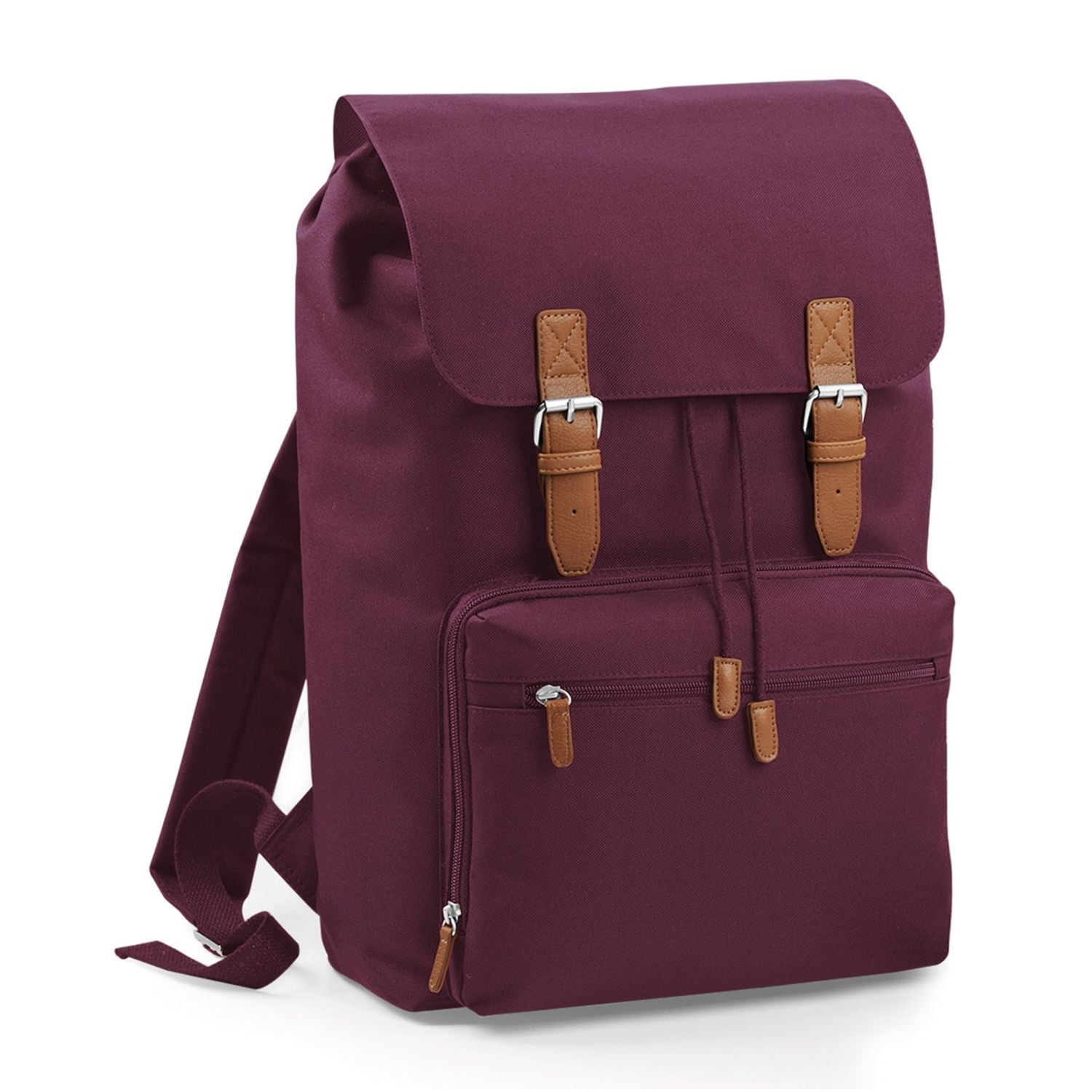 black backpack with leather bottom Black grained leather backpack