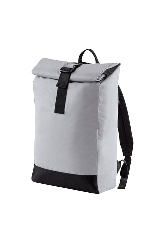 Reflective Roll Top Knapsack