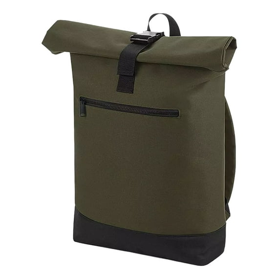Bagbase Roll-Top Backpack / Rucksack / Bag (12 Liters)