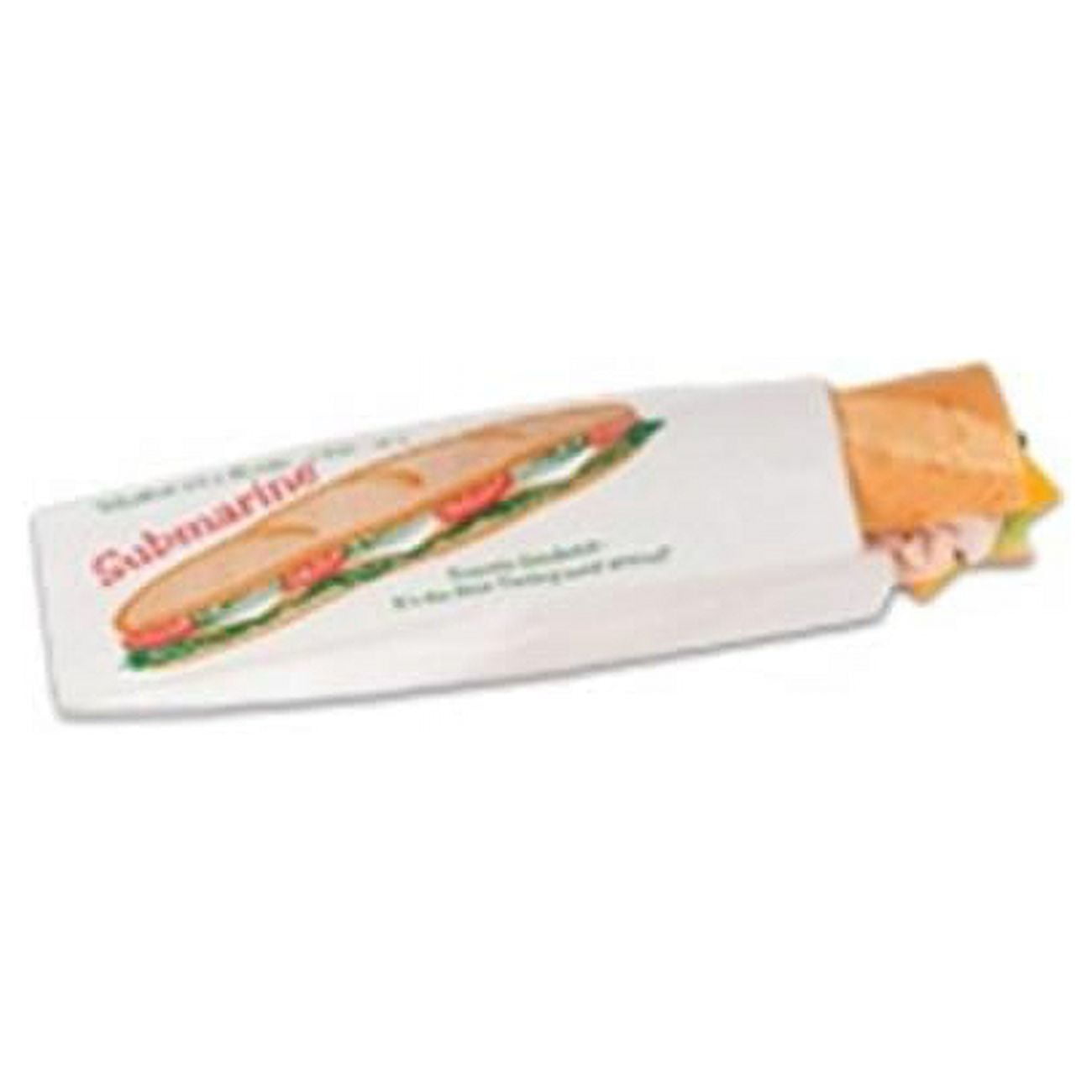 Bagcraft 4.5 x 2 x 14 in. Submarine Sandwich Bag - Case of 1000 ...