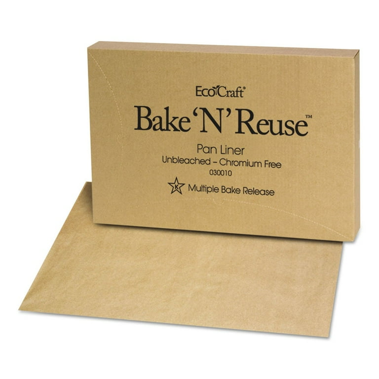 EcoCraft Bake 'N' Reuse Pan Liner, 16.38 x 24.38, 1,000/Box EcoCraft Bake 'N' Reuse Pan Liner, 16.38 x 24.38, 1,000/Box